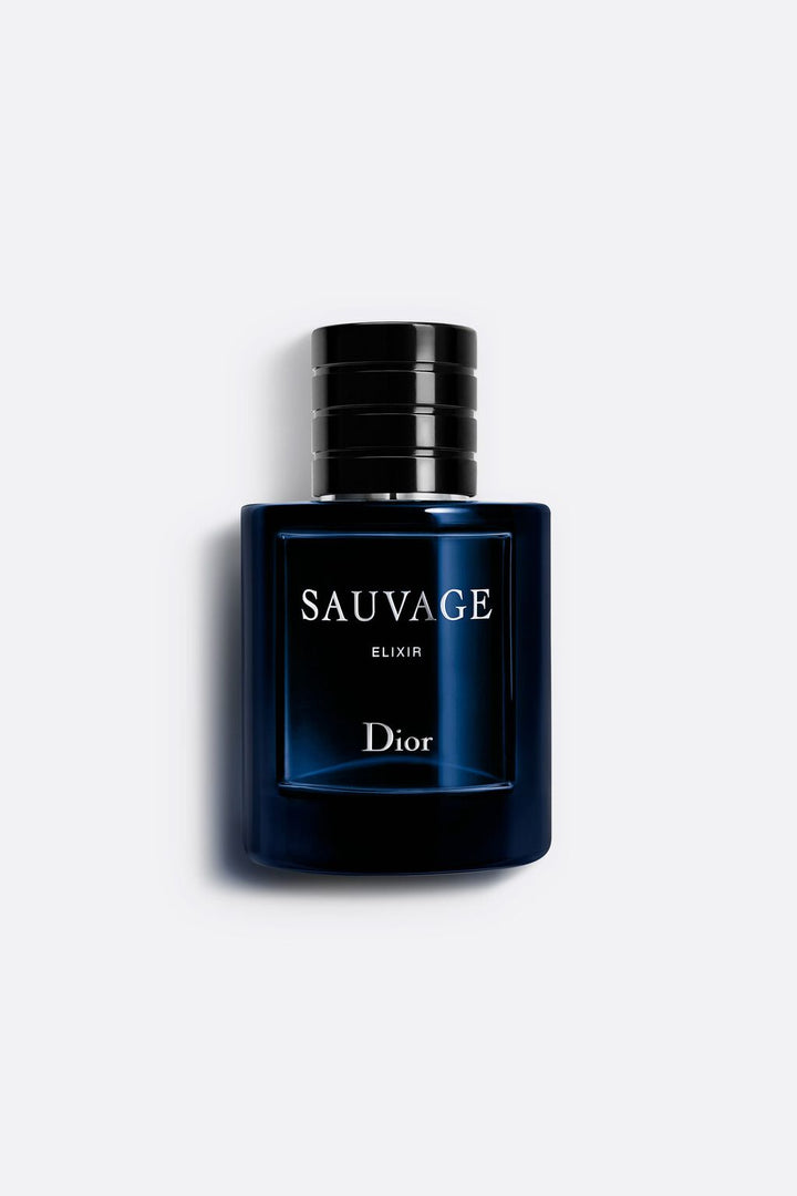 Dior Sauvage Elixir original bottle reference. Your order contains a Scent Wear decant; retail bottle not included.