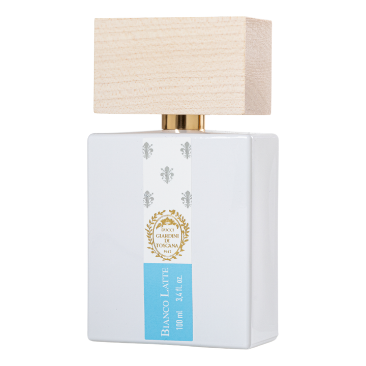Giardini di Toscana Bianco Latte Eau de Parfum original bottle reference. Your order contains a Scent Wear decant; retail bottle not included.
