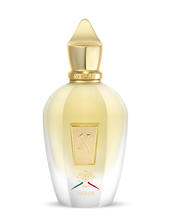 Xerjoff XJ 1861 Naxos Eau de Parfum original bottle reference. Your order contains a Scent Wear decant; retail bottle not included.