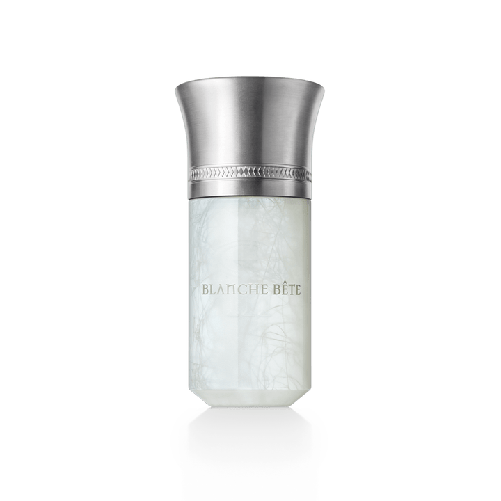 Liquides Imaginaires Blanche Bête Eau de Parfum original bottle reference. Your order contains a Scent Wear decant; retail bottle not included.