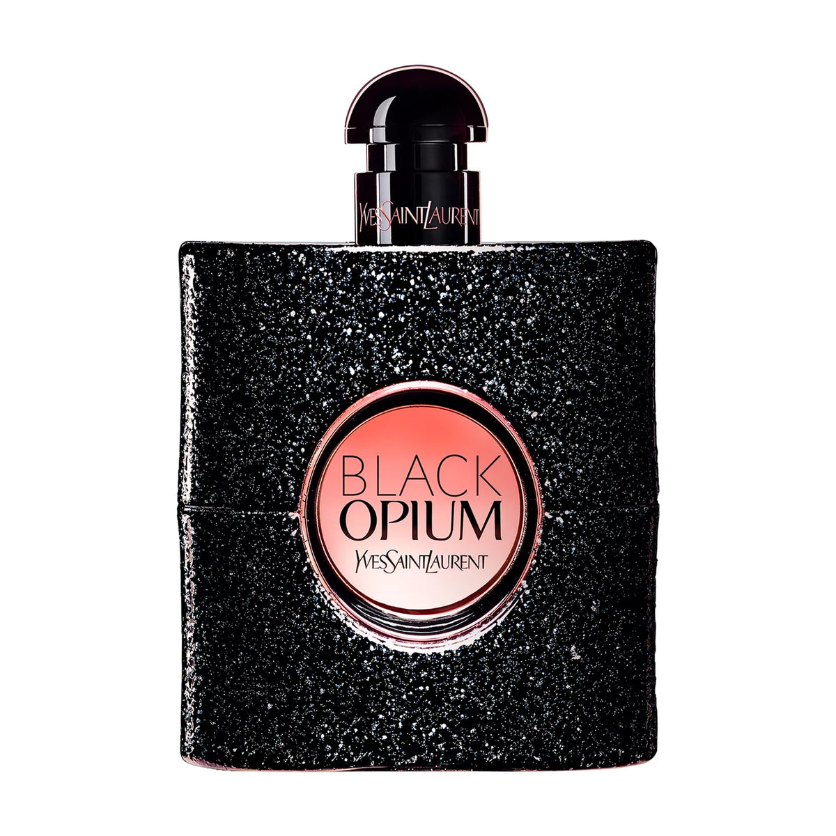 Yves Saint Laurent Black Opium Eau de Parfum original bottle reference. Your order contains a Scent Wear decant; retail bottle not included.