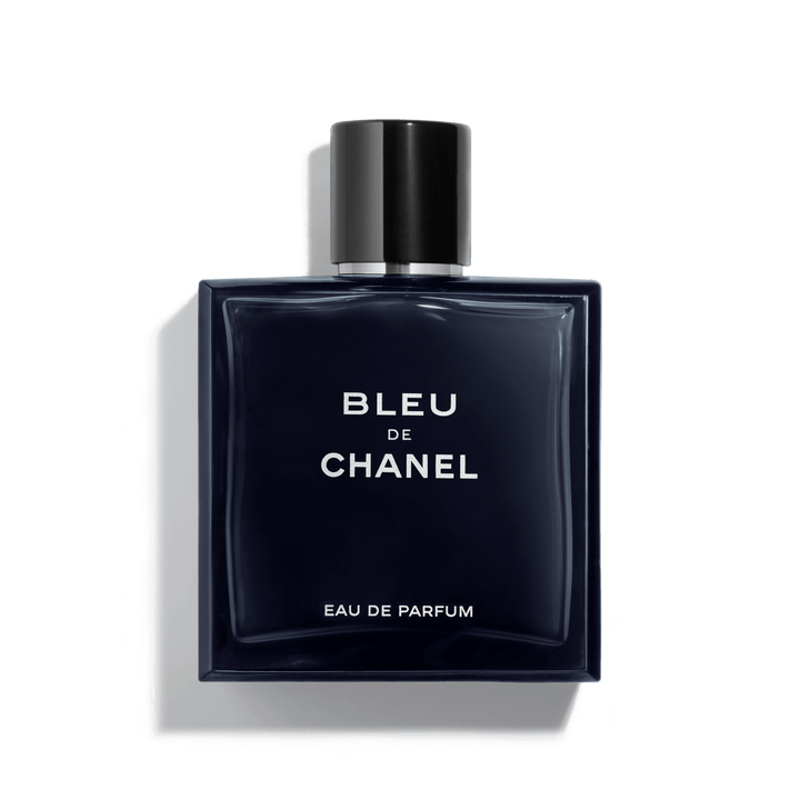 Chanel Bleu de Chanel Eau de Parfum original bottle reference. Your order contains a Scent Wear decant; retail bottle not included.