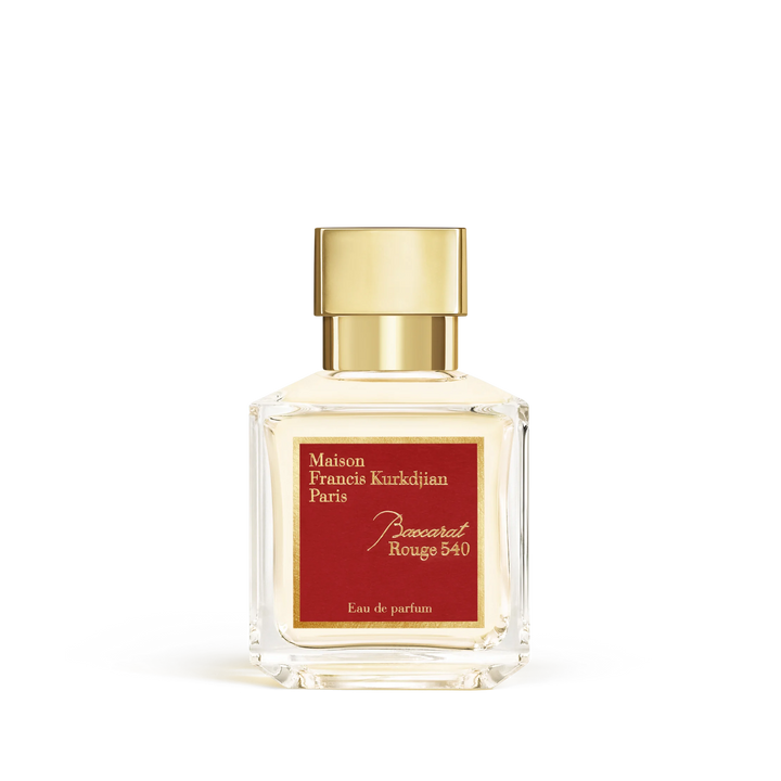 Maison Francis Kurkdjian Baccarat Rouge 540 Eau de Parfum original bottle reference. Your order contains a Scent Wear decant; retail bottle not included.