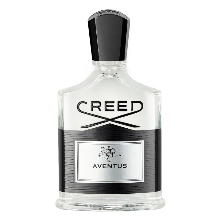 Creed Aventus Eau de Parfum original bottle reference. Your order contains a Scent Wear decant; retail bottle not included.