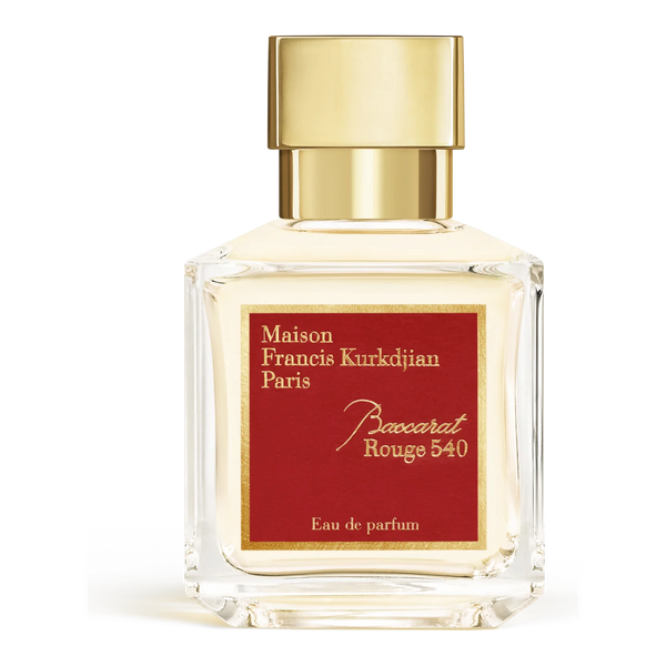 Maison Francis Kurkdjian Baccarat Rouge 540 Eau de Parfum original bottle reference. Your order contains a Scent Wear decant; retail bottle not included.