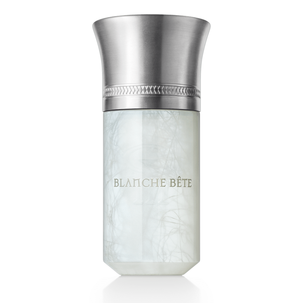 Liquides Imaginaires Blanche Bête Eau de Parfum original bottle reference. Your order contains a Scent Wear decant; retail bottle not included.