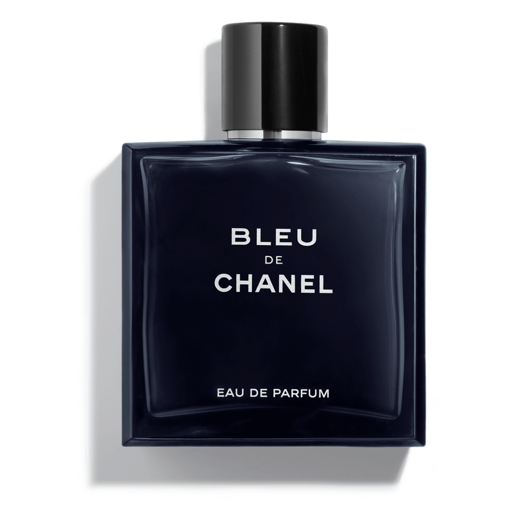 Chanel Bleu de Chanel Eau de Parfum original bottle reference. Your order contains a Scent Wear decant; retail bottle not included.