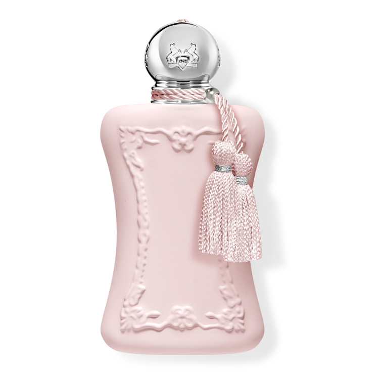 Parfums de Marly Delina Eau de Parfum original bottle reference. Your order contains a Scent Wear decant; retail bottle not included.