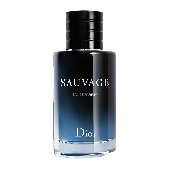 Dior Sauvage Eau de Parfum original bottle reference. Your order contains a Scent Wear decant; retail bottle not included.