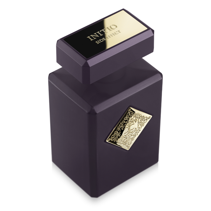 Initio Side Effect Eau de Parfum original bottle reference. Your order contains a Scent Wear decant; retail bottle not included.