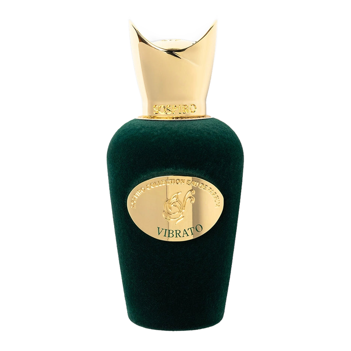 Sospiro Vibrato Eau de Parfum original retail bottle reference; Scent Wear decant not pictured.