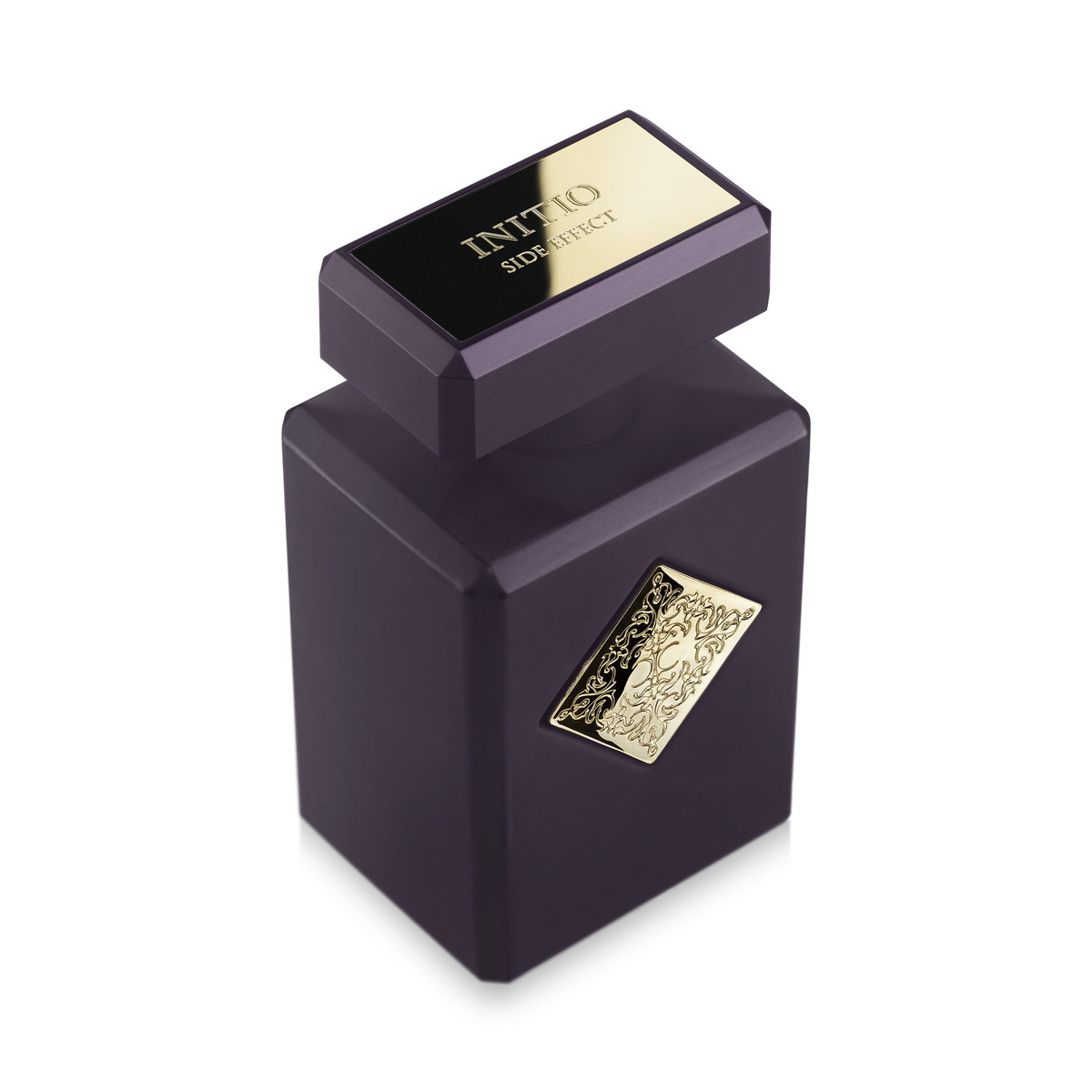 Initio Side Effect Eau de Parfum original bottle reference. Your order contains a Scent Wear decant; retail bottle not included.