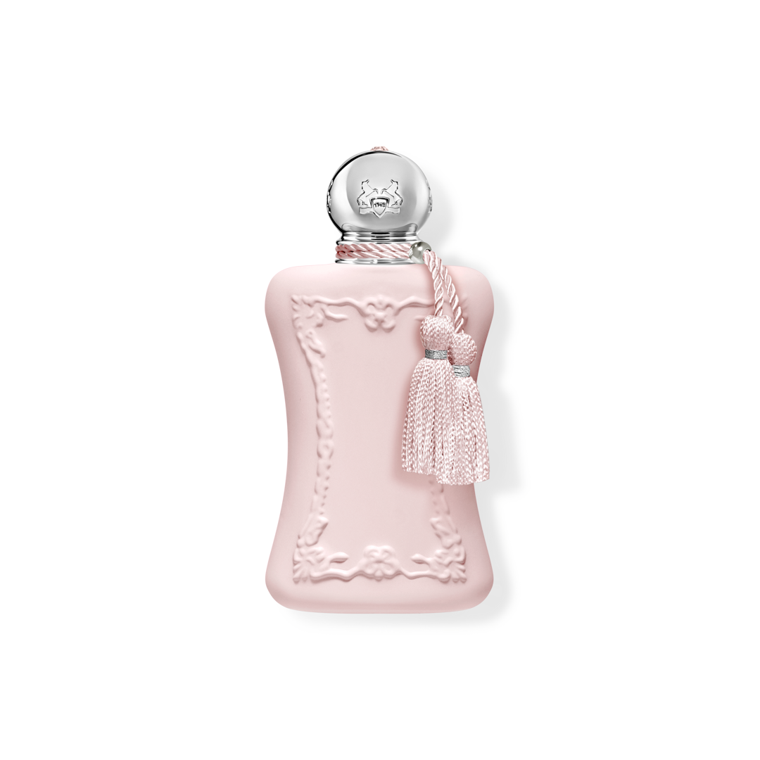 Parfums de Marly Delina Eau de Parfum original bottle reference. Your order contains a Scent Wear decant; retail bottle not included.