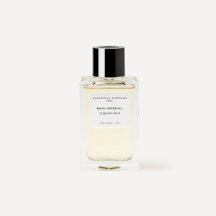 Essential Parfums Bois Impérial Eau de Parfum original bottle reference. Your order contains a Scent Wear decant; retail bottle not included.